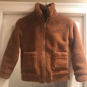 Girls teddy bear jacket